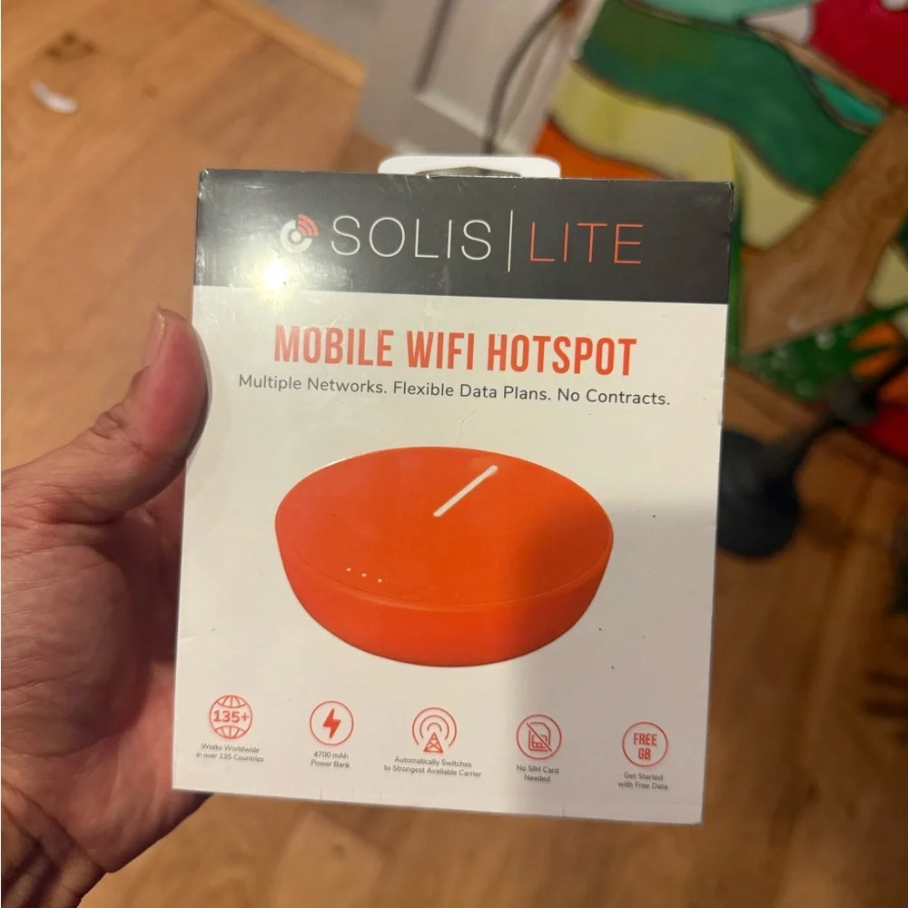 Lite Mobile WiFi Hotspot - Orange